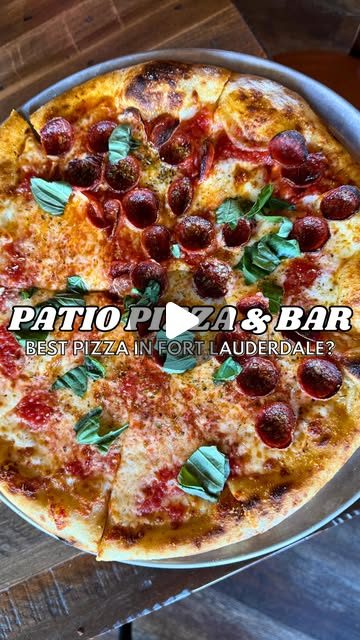 Reel by @mr.eats305 about Patio Bar & Pizza